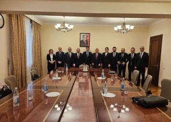 Hikmət Hacıyev Türkiyə nümayəndə heyəti ilə görüşdü