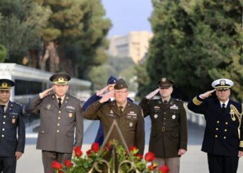 ABŞ-ın briqada generalı Azərbaycana gəlib – FOTO