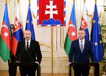 Azərbaycan və Slovakiya prezidentləri mətbuata bəyanatlarla çıxış ediblər