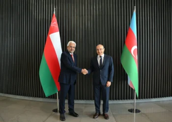 Mikayıl Cabbarov Səid bin Məhəmməd bin Əhməd Al Saqri GÖRÜŞDÜ