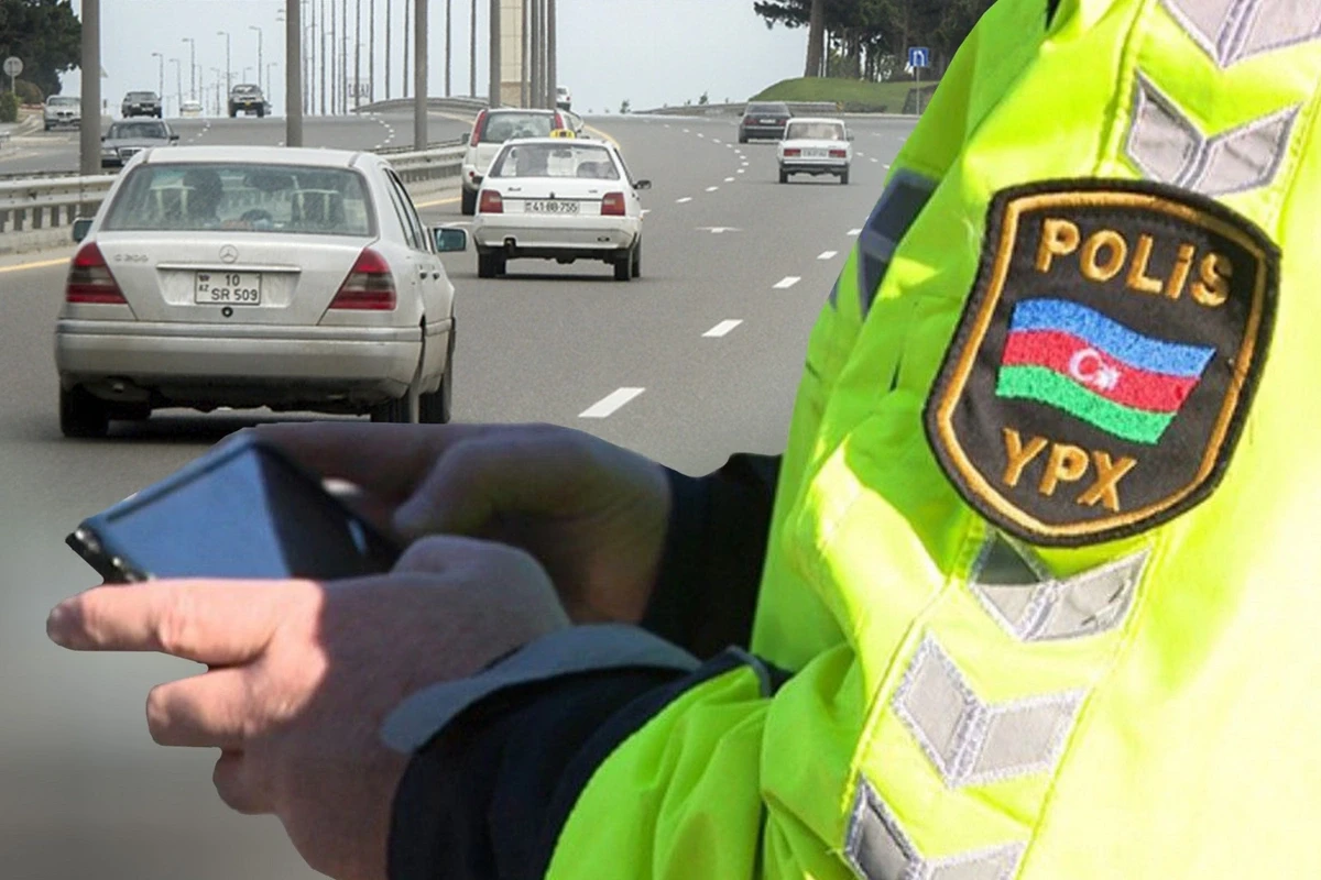 Bunu edən sürücünü 100 AZN və 4 bal  cərimə  GÖZLƏYİR