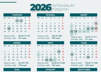 Bu tarixlərdə İŞ OLMAYACAQ – RƏSMİ SİYAHI AÇIQLANDI