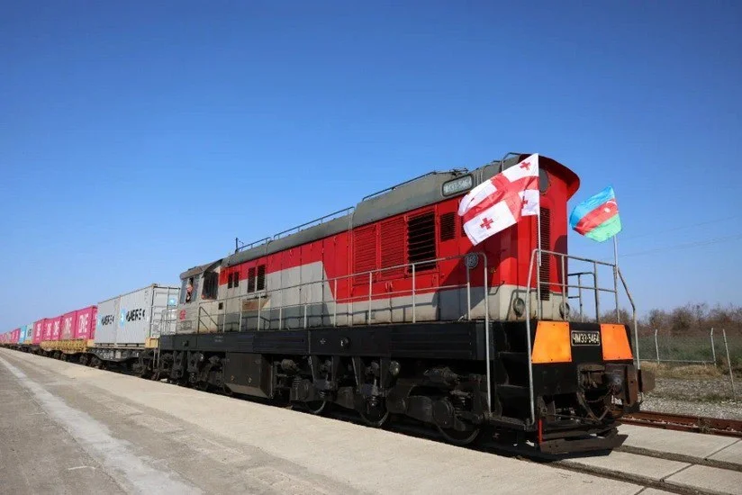 Poti – Bakı ekspres blok-qatarı yola salındı