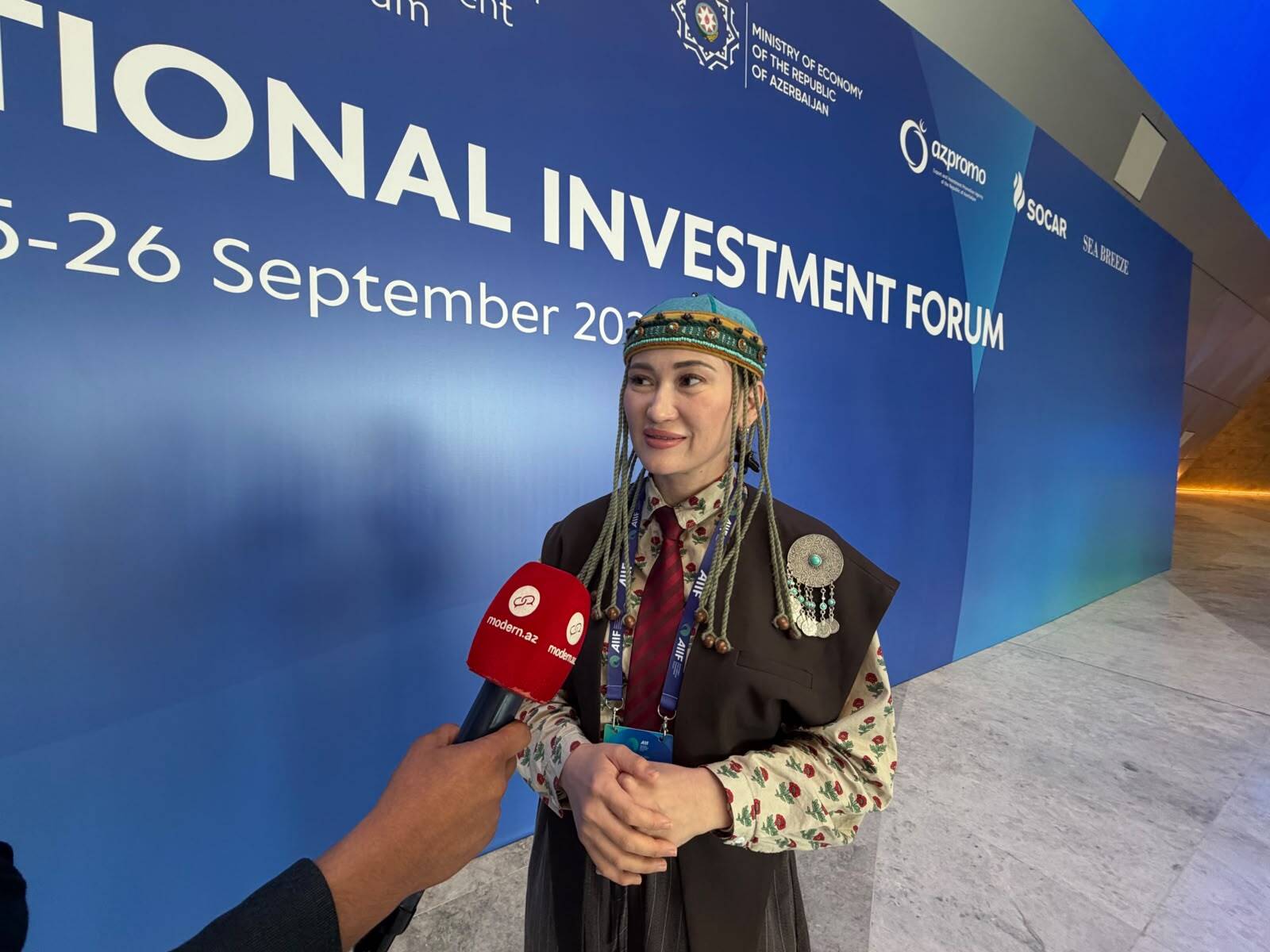 Qazaxıstanlı dizayner: “Bakıda ortaq brend açmaq istəyirəm”