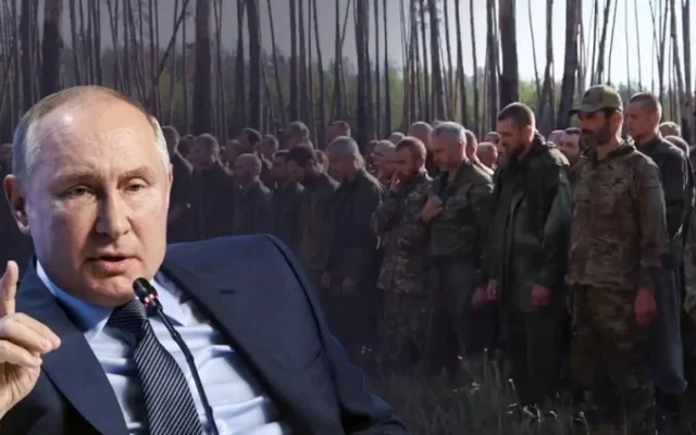Putini qəzəbləndirəcək GÖRÜNTÜ: 250 rus əsgəri əsir götürüldü