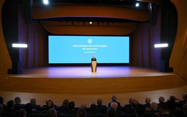 YAP-ın qurultayı başa çatıb