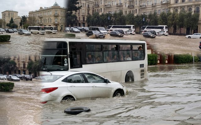 Bakıda 5 rayon su basma riski ilə üz-üzə: konkret statistika açıqlanmadı