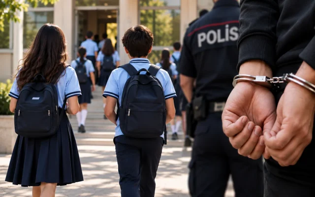 Məktəbli formasına görə asayişi pozanlar həbs edildilər