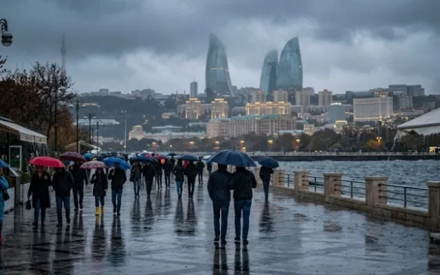 Sabah Bakıya leysan yağacaq