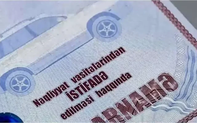 Etibarnamə ilə maşın sürənlərin nəzərinə: Artıq köhnəlmiş mexanizm… – VİDEO