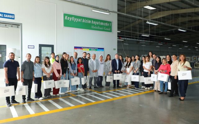 “Azərsun Holdinq” Təmizlik Kağızları Fabrikinə mediatur keçirib – FOTO