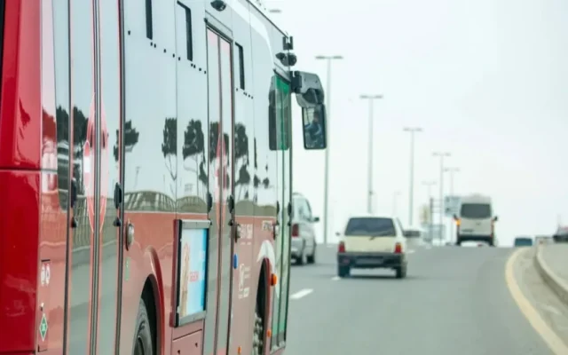 Avtobuslardan istifadə edən sərnişinlərin sayı artıb
