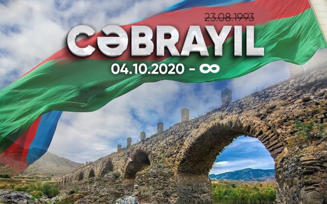 Cəbrayılın işğaldan azad olunmasından 6 il ötür