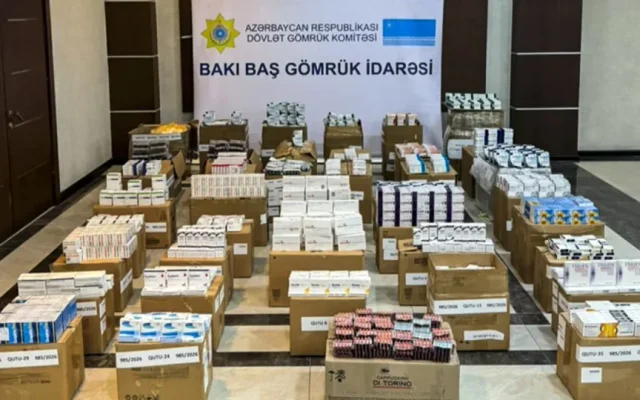 Gömrükdə 507 min manatlıq dərman vasitələri aşkarlandı